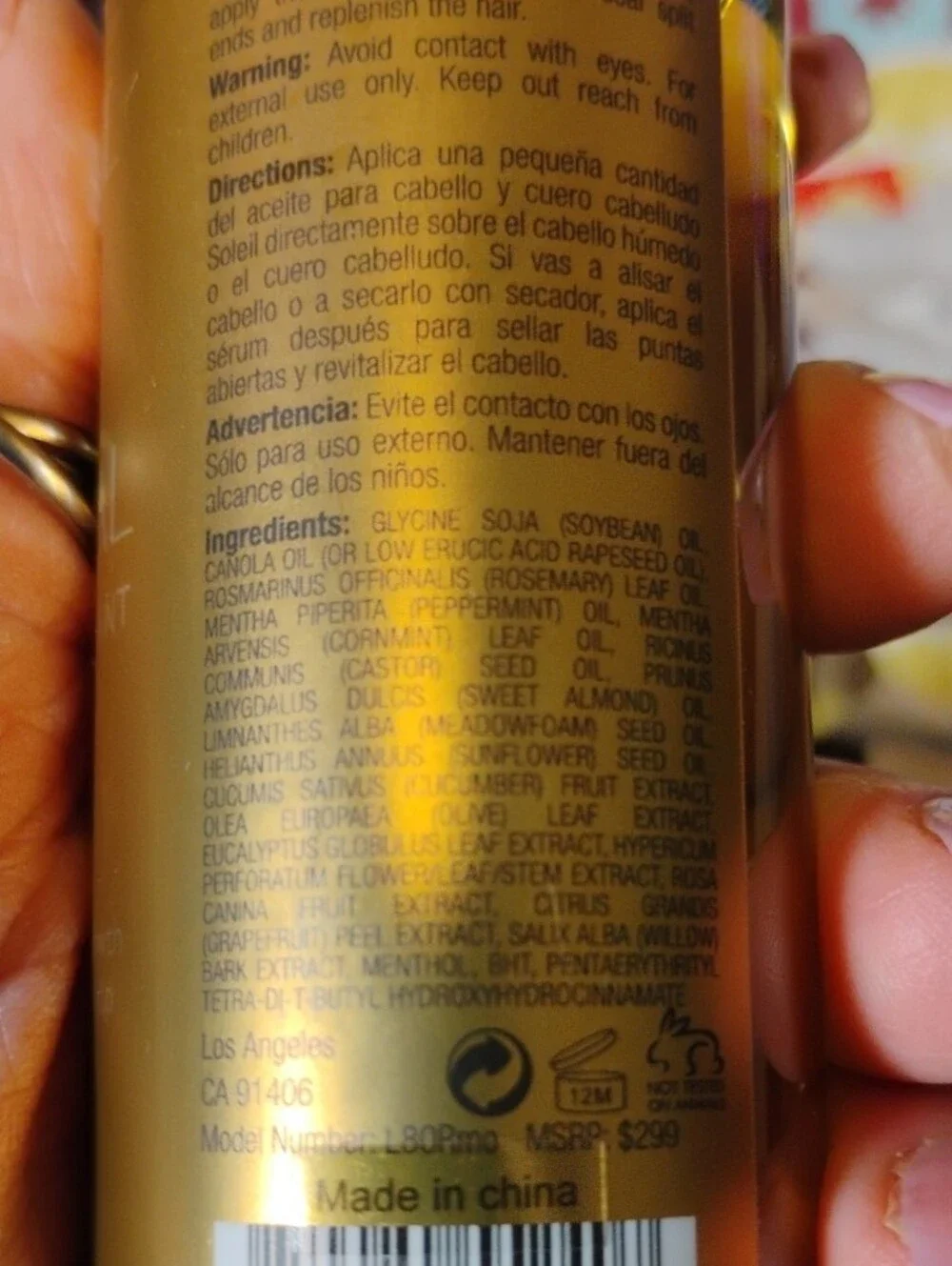 Soleil Soleil soleil scalp